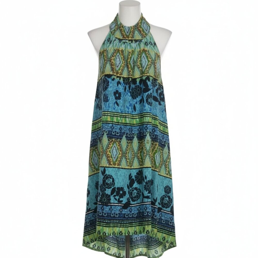 Metro-style Women's Boho Long  No Sleeves Top Size 16